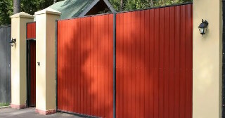 Купить ворота из профнастила Геленджик, цена от 4031 руб.
